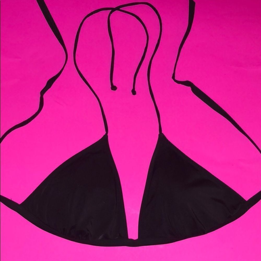 VS PINK Bikini Top Black
